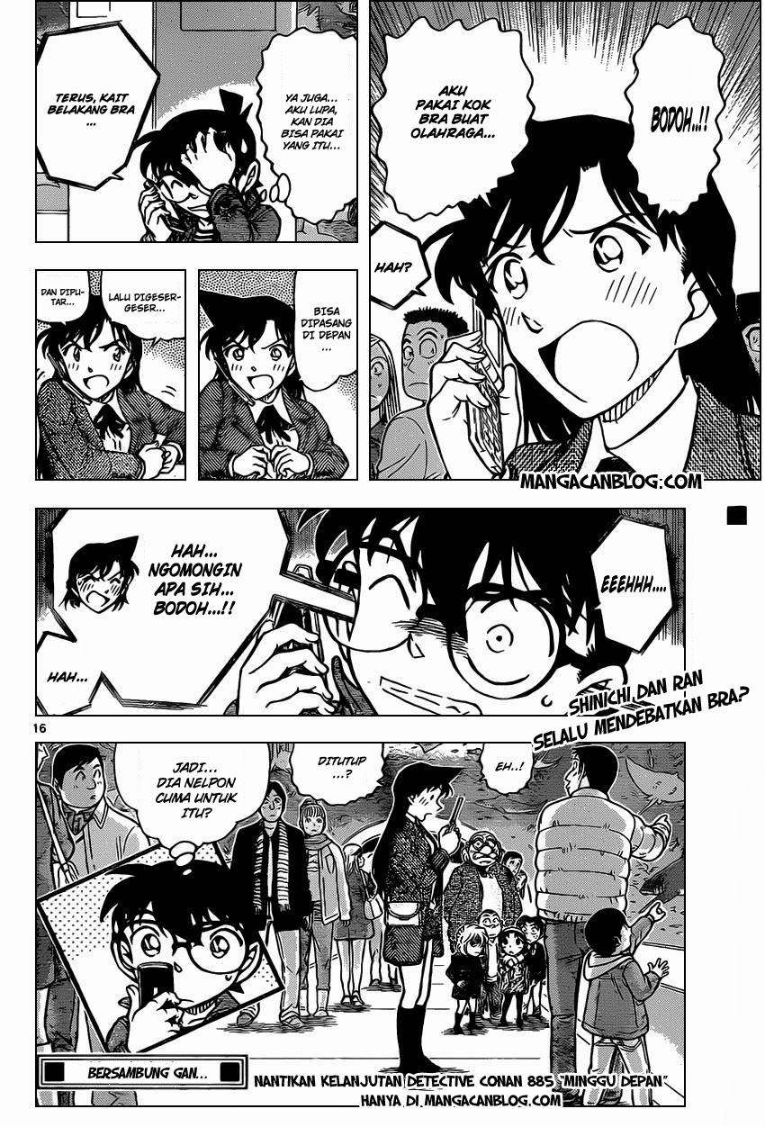 Detective Conan Chapter 884