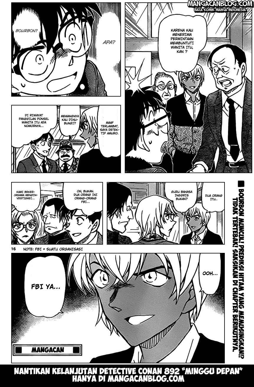 Detective Conan Chapter 891