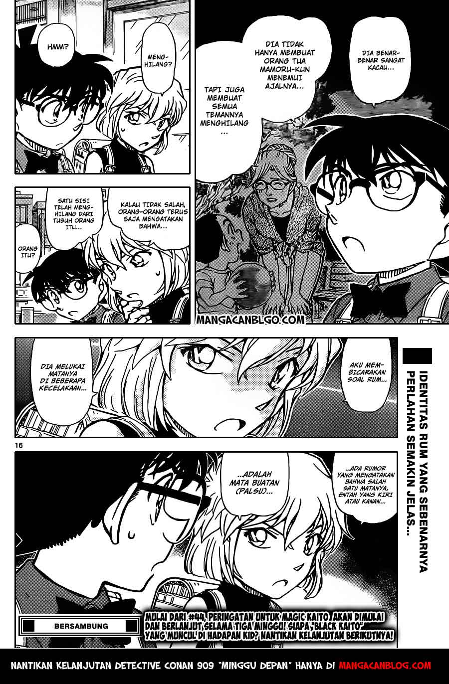 Detective Conan Chapter 908