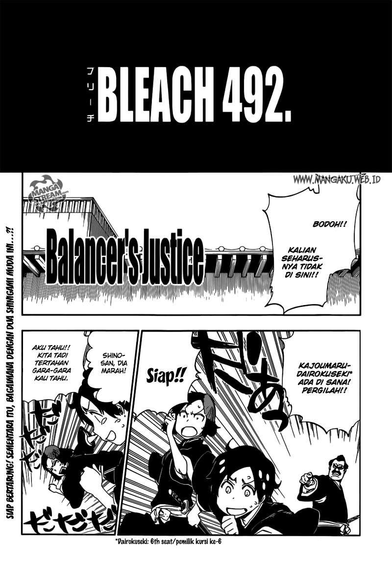 Bleach Chapter 492