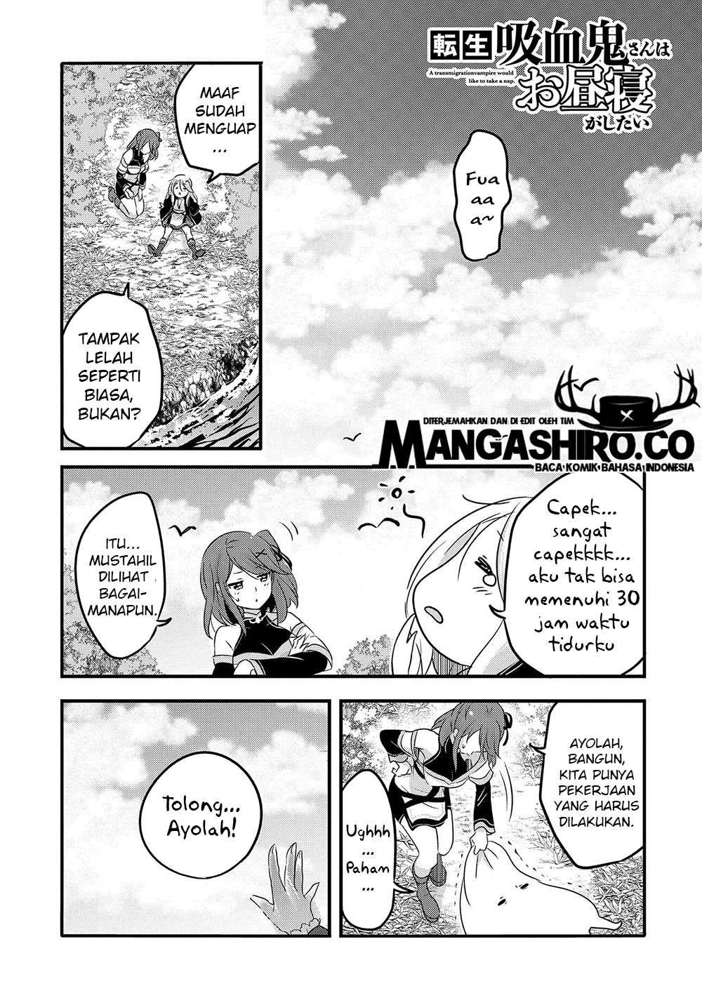 Tensei Kyuuketsuki-san wa Ohirune ga Shitai Chapter 30