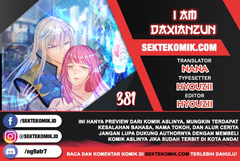 I am Daxianzun Chapter 381