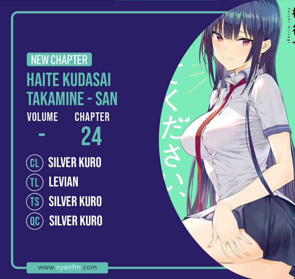 Haite Kudasai, Takamine San Chapter 24