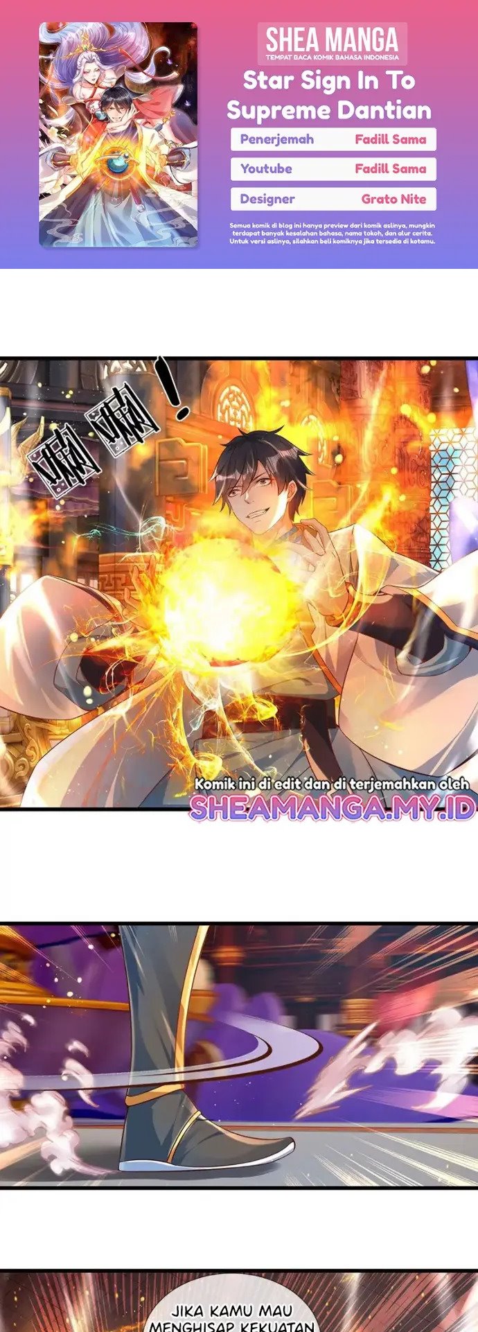 Star Sign In To Supreme Dantian Chapter 62