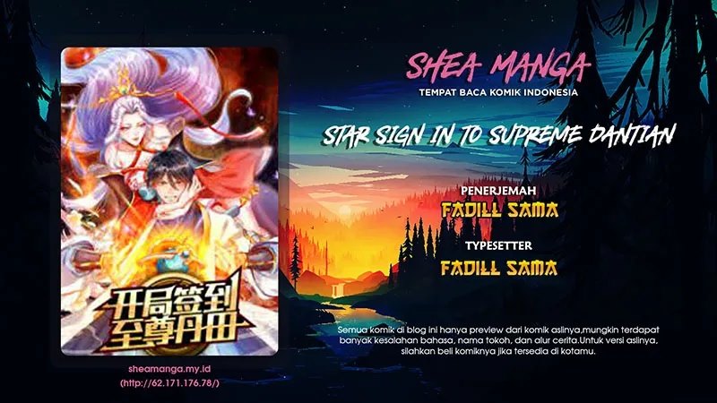 Star Sign In To Supreme Dantian Chapter 80