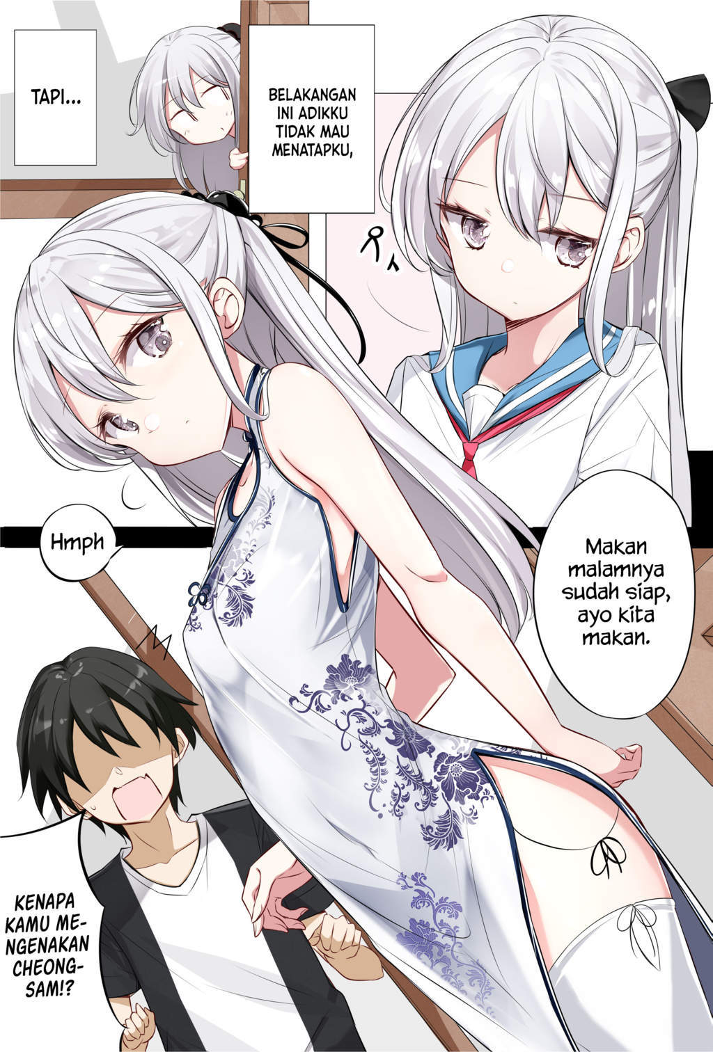 Imouto ga Ichi Nichi Ikka Shika Me wo Awasete Kurenai Chapter 3