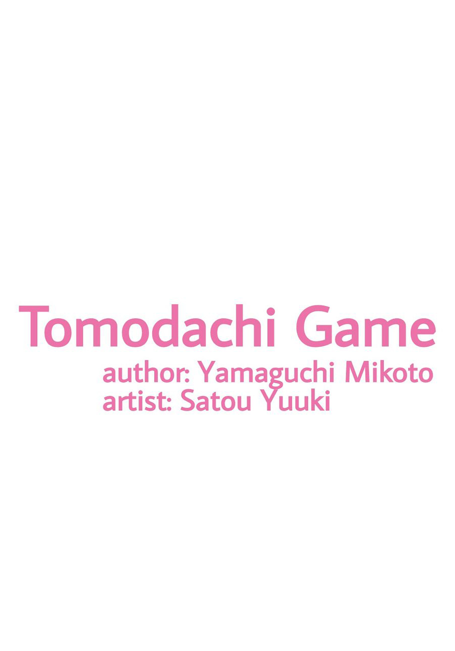 Tomodachi Game Chapter 28