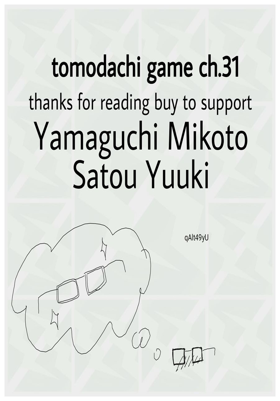 Tomodachi Game Chapter 31