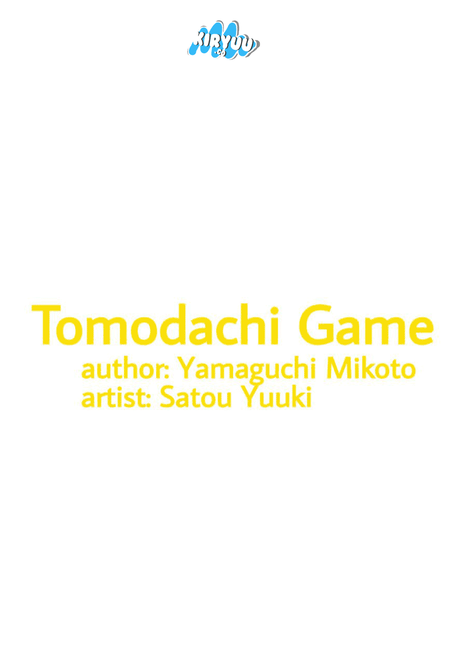 Tomodachi Game Chapter 33