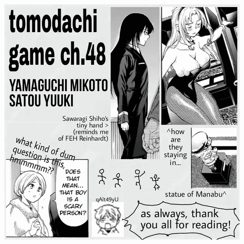 Tomodachi Game Chapter 48