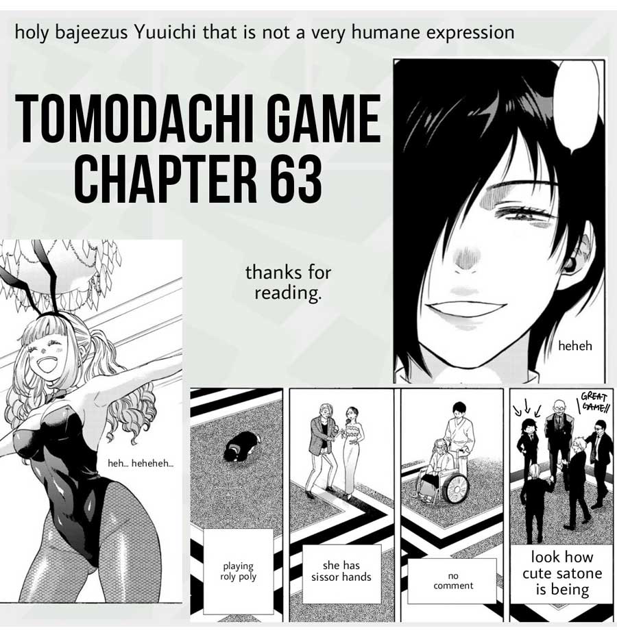 Tomodachi Game Chapter 63