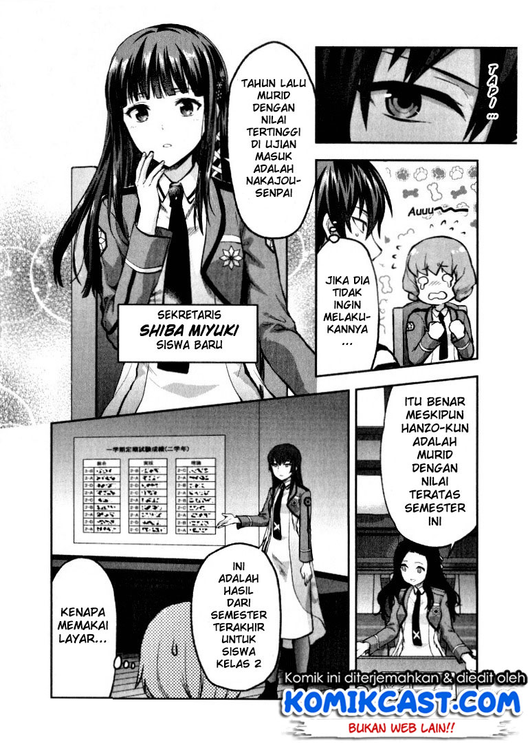 Mahouka Koukou no Rettousei – Kaichou Senkyo-hen Chapter 01