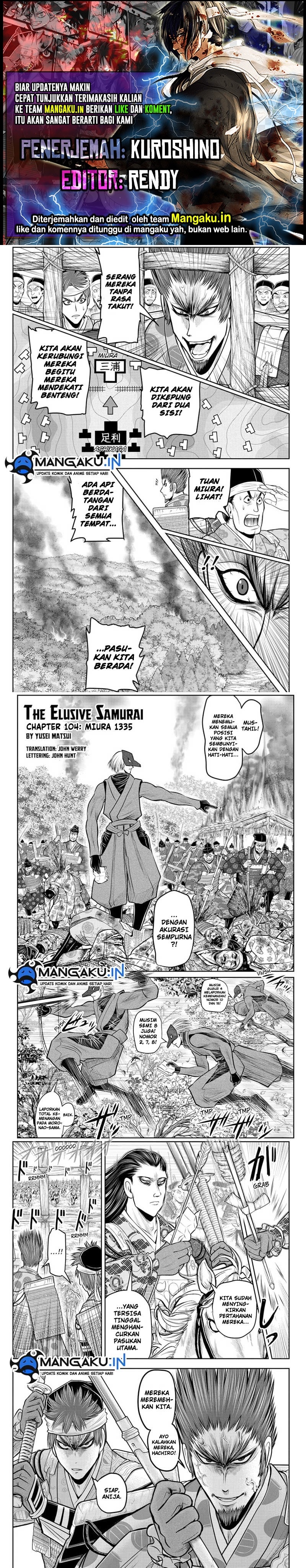 The Elusive Samurai Chapter 104