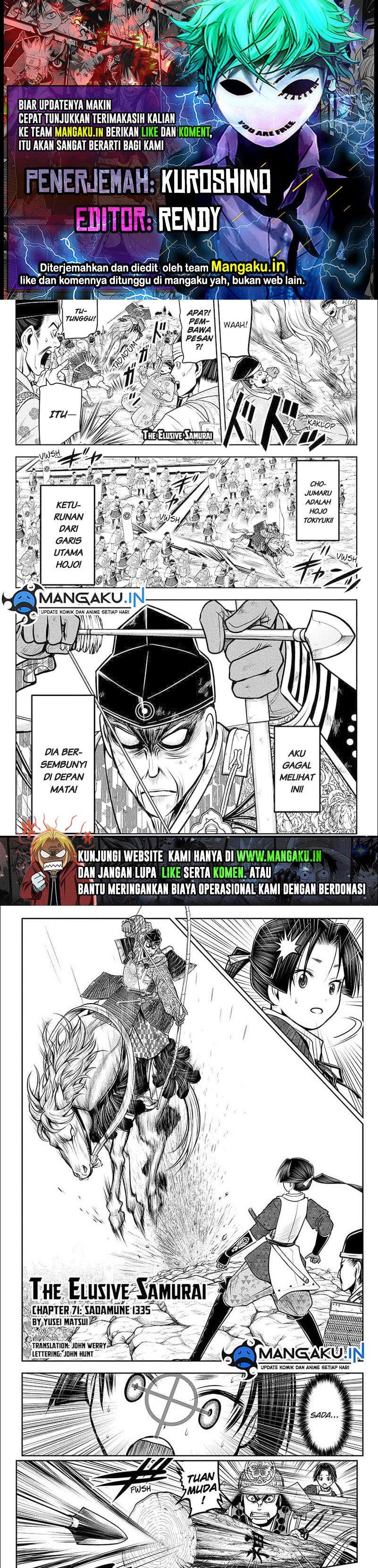 The Elusive Samurai Chapter 71