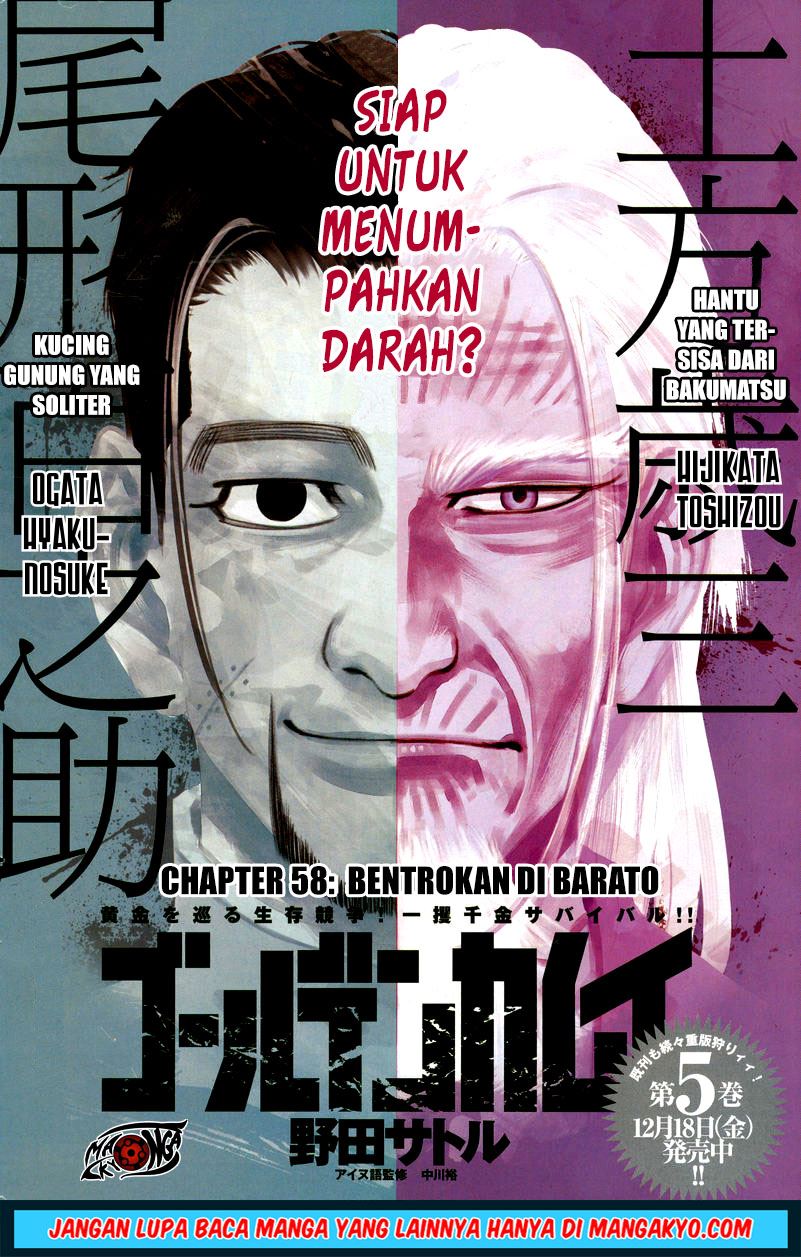 Golden Kamuy Chapter 58