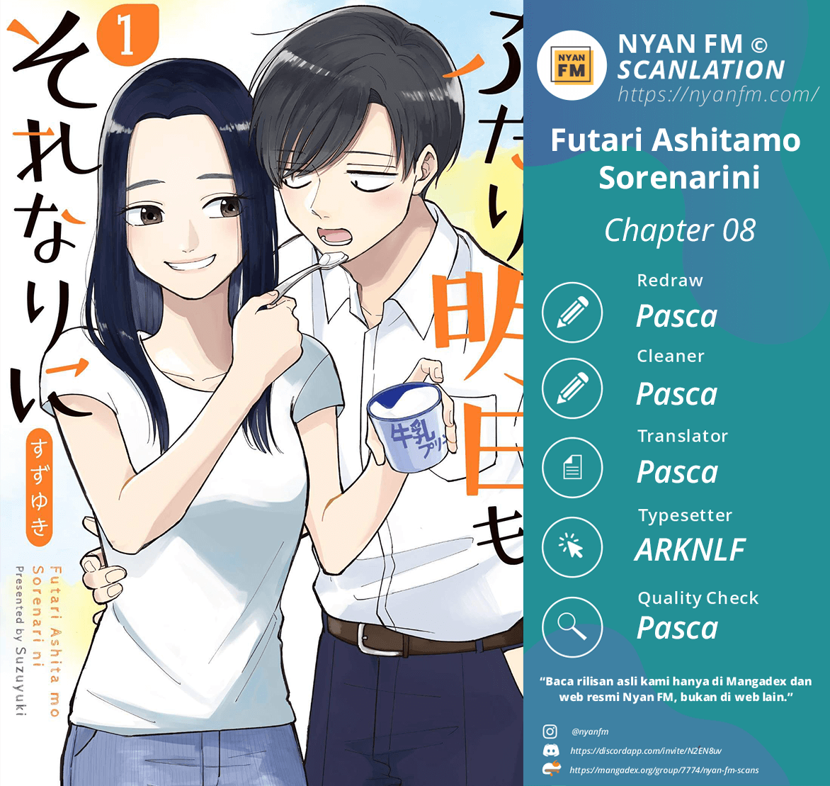 Futari Ashitamo Sorenarini Chapter 8