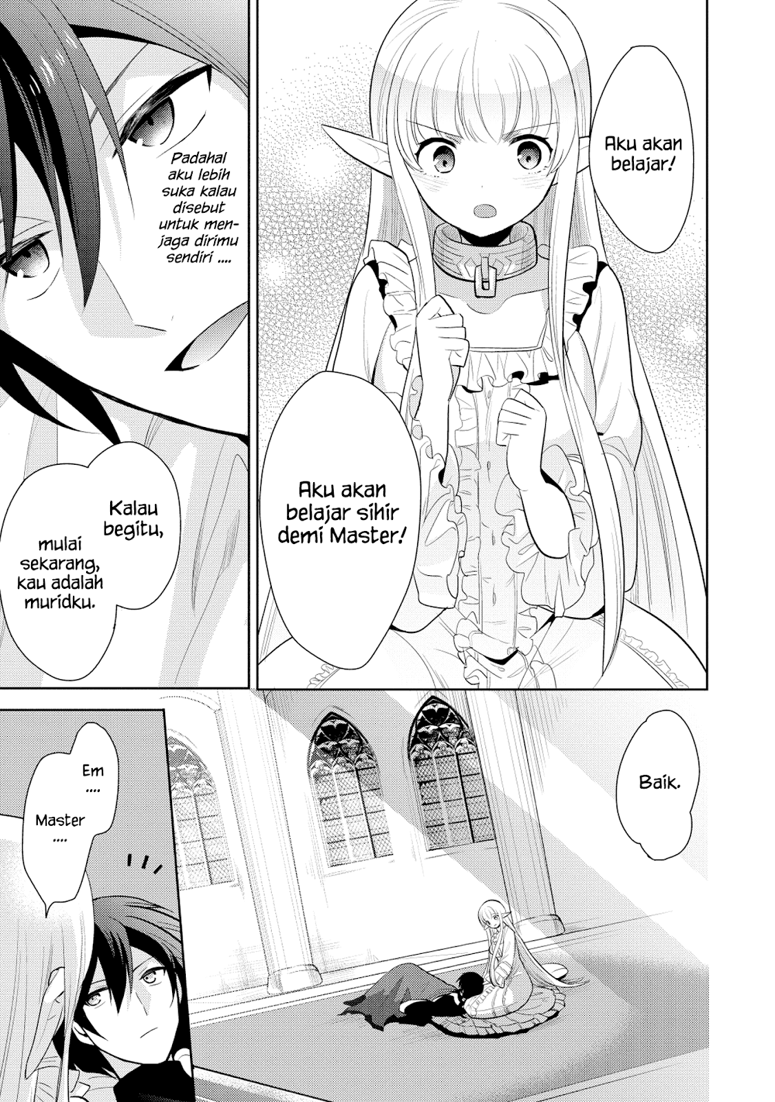 Maou no Ore ga Dorei Elf wo Yome ni Shitanda ga, Dou Medereba ii? Chapter 8