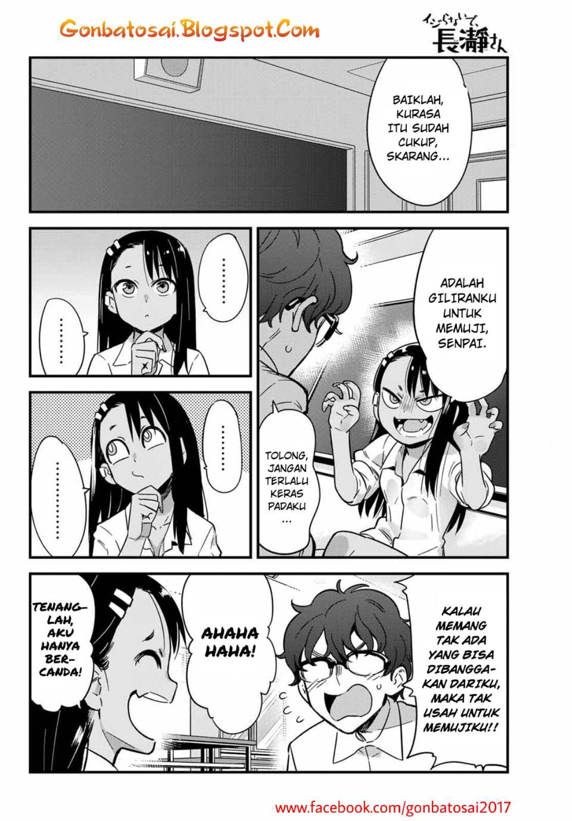 Ijiranaide, Nagatoro-san Chapter 10.1