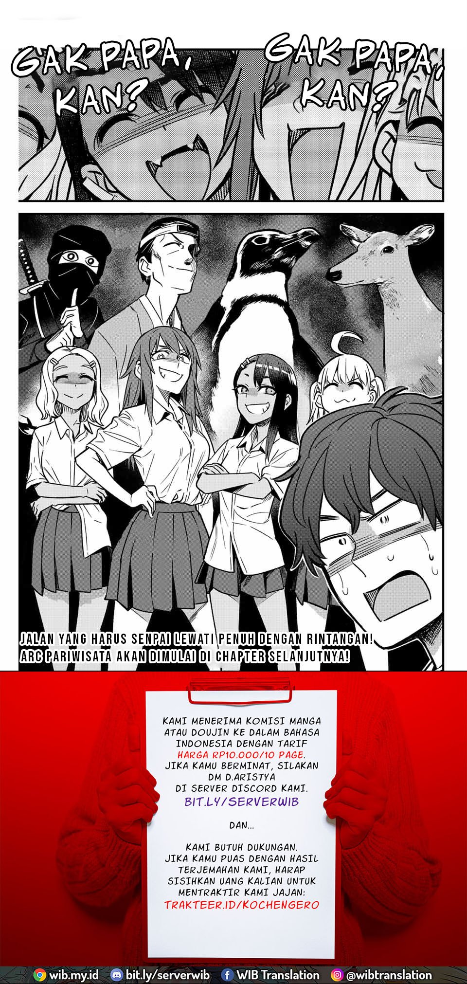 Ijiranaide, Nagatoro-san Chapter 100