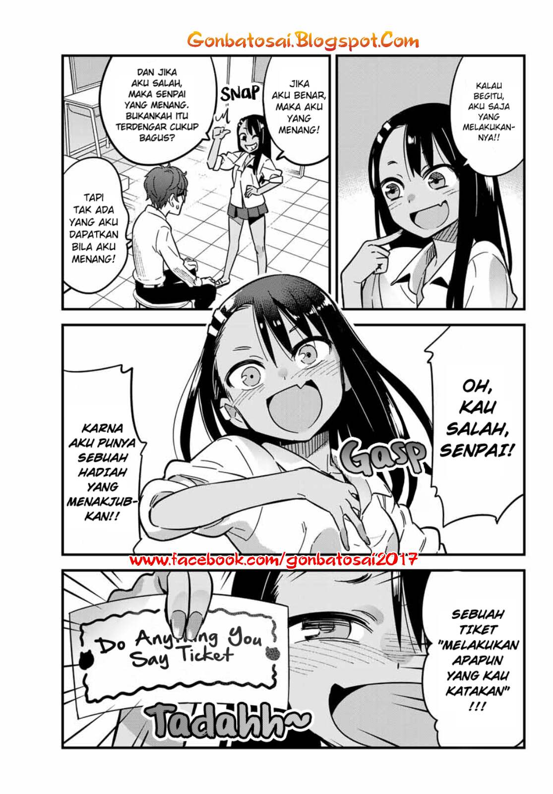 Ijiranaide, Nagatoro-san Chapter 12