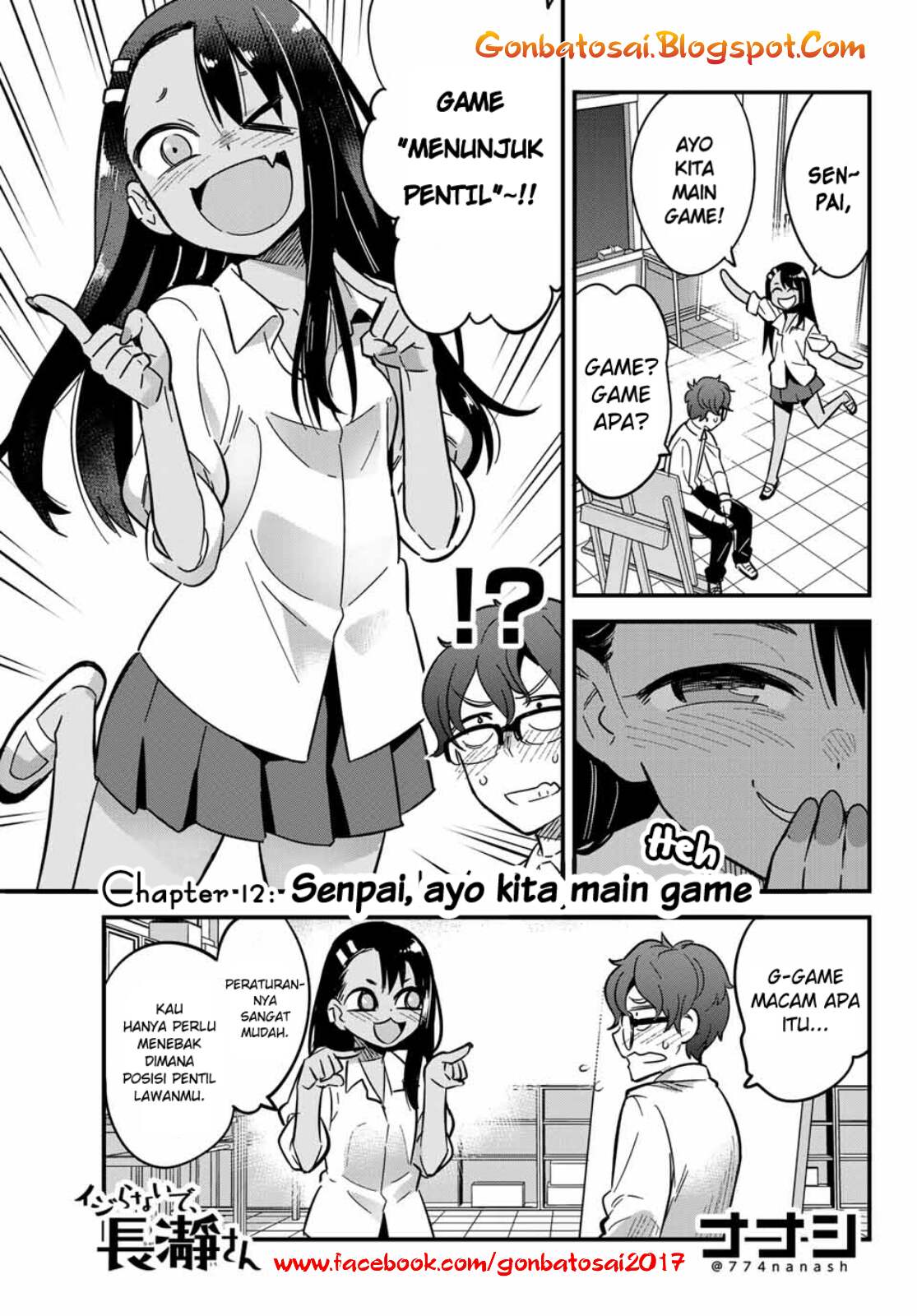 Ijiranaide, Nagatoro-san Chapter 12