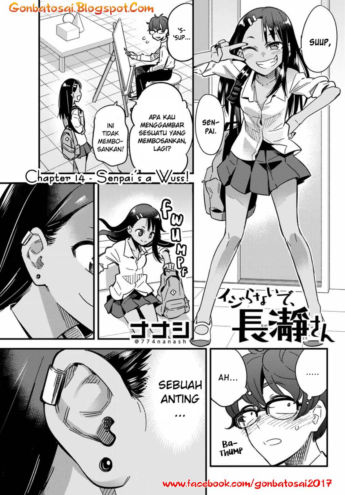 Ijiranaide, Nagatoro-san Chapter 14.1