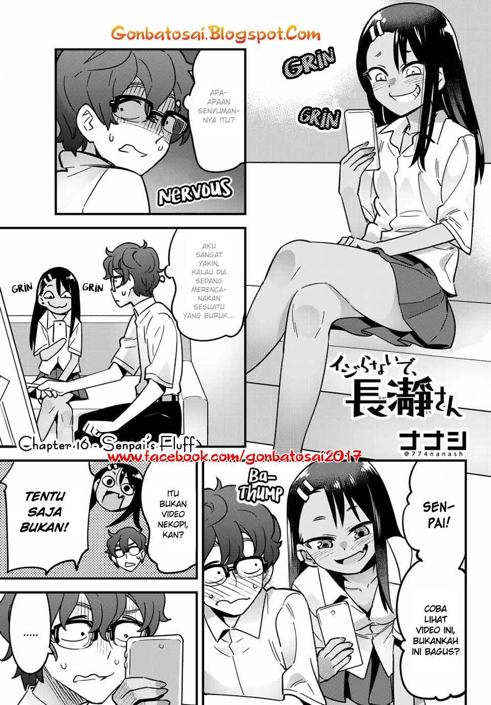 Ijiranaide, Nagatoro-san Chapter 16