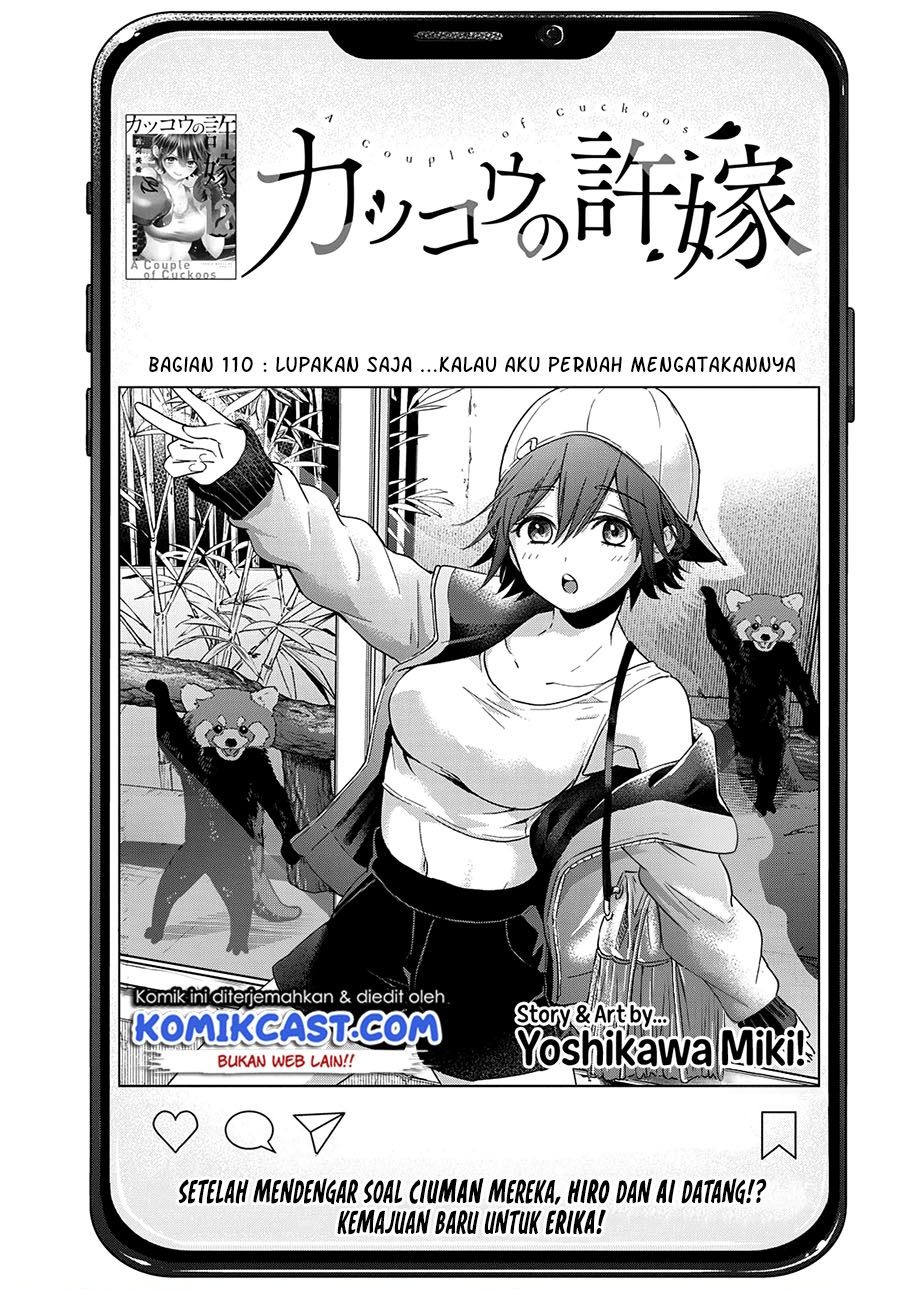 Kakkou no Iinazuke Chapter 110