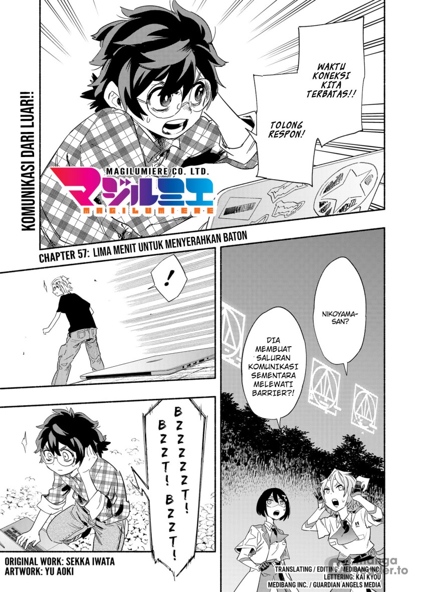 Kabushiki Gaisha Magi Lumiere Chapter 57