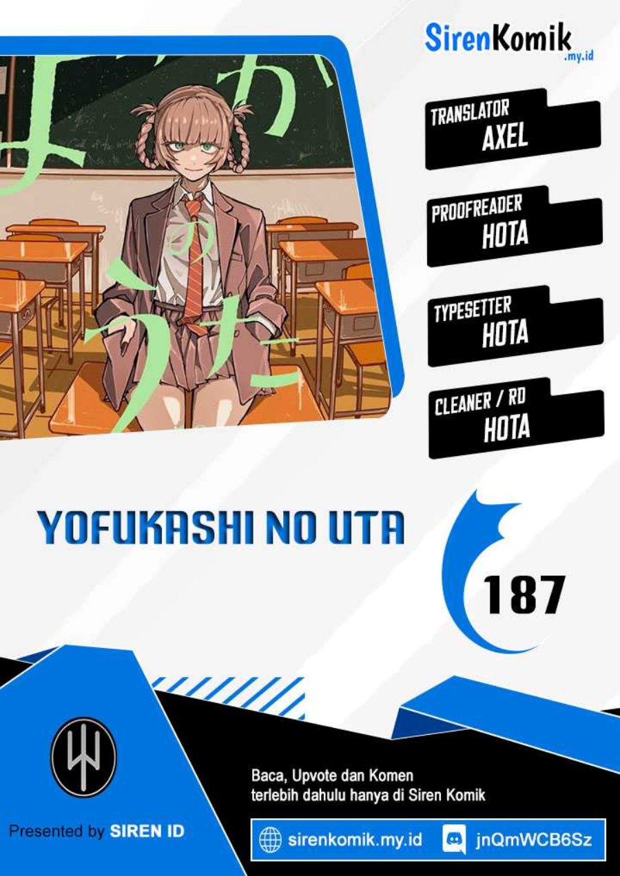 Yofukashi no Uta Chapter 187