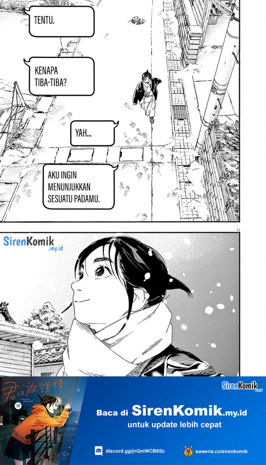 Kimi wa Houkago Insomnia Chapter 87