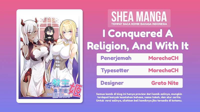 I Conquered A Religion, And With It Came A Harem Chapter 2