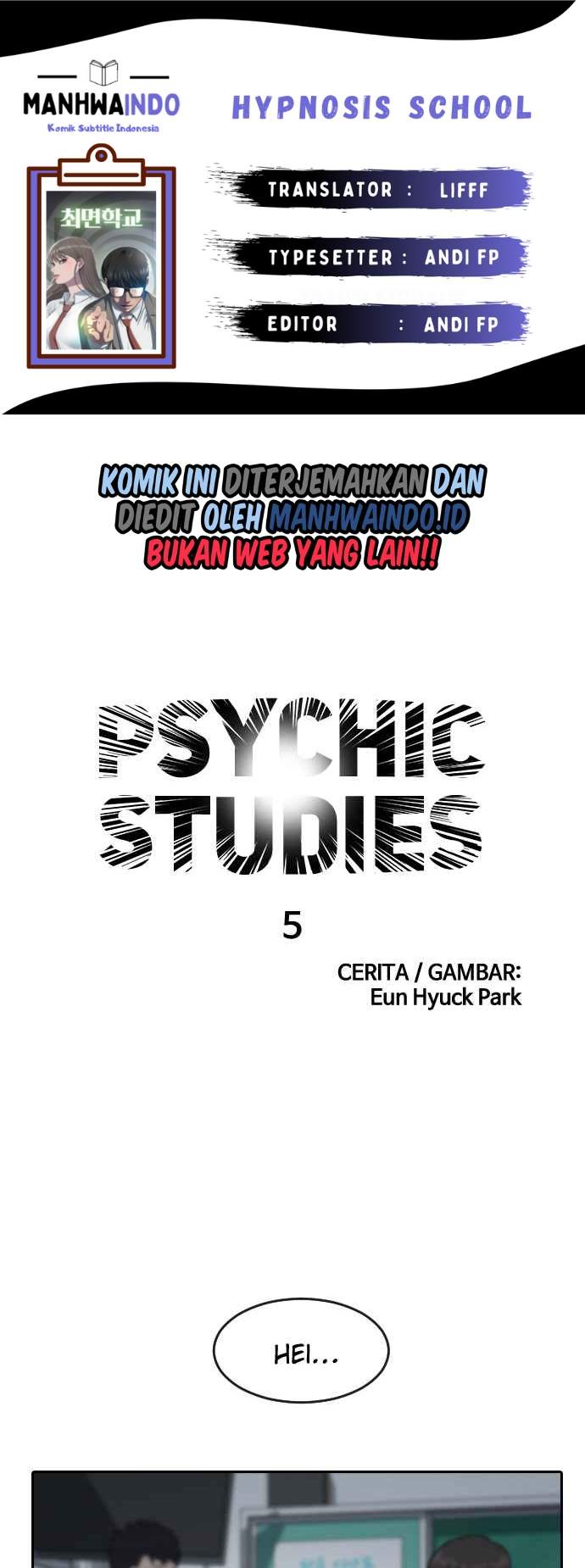 Hypnosis School Chapter 5