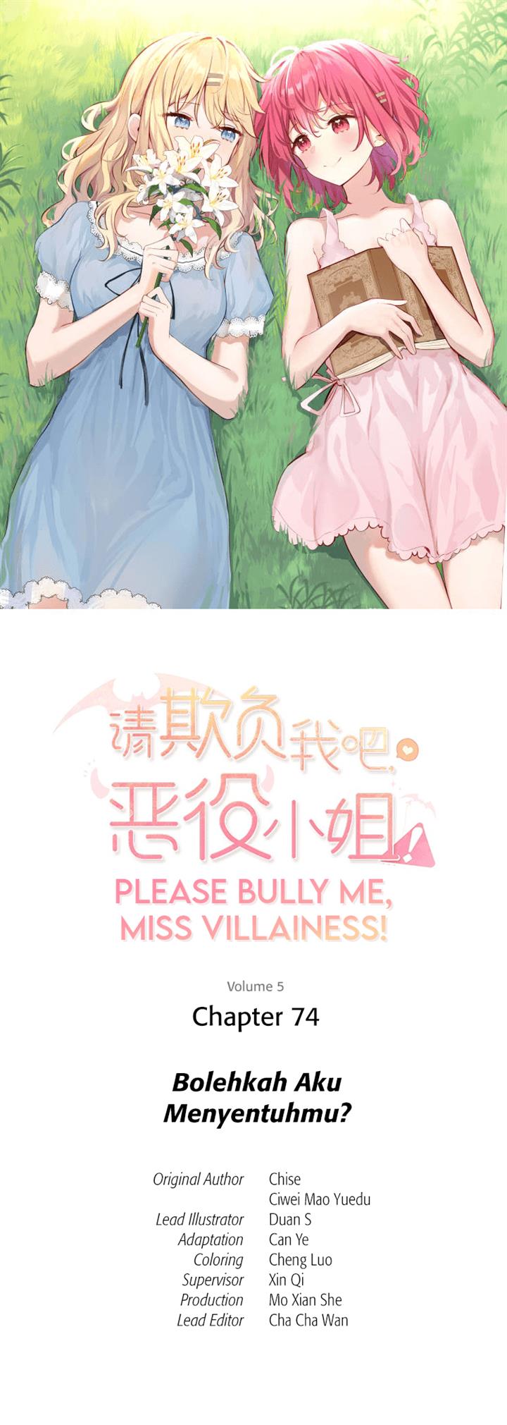 Please Bully Me, Miss Villainess! Chapter 74