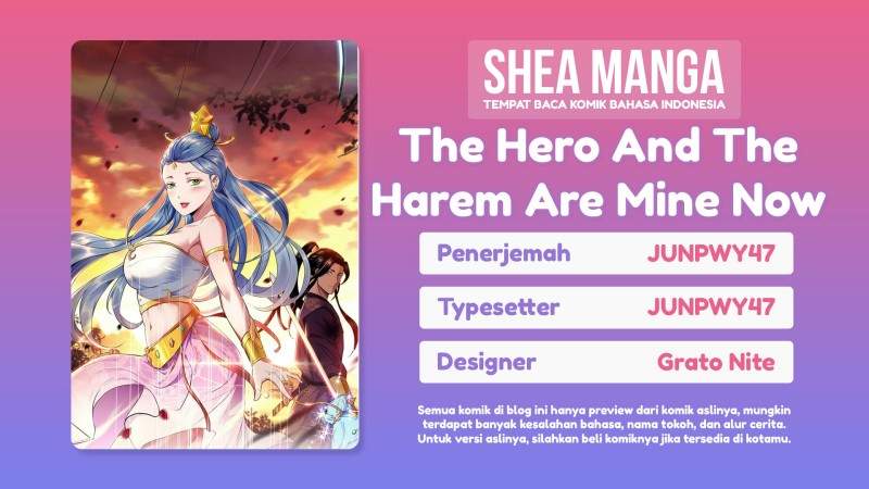The Hero and The Harem are Mine Now Chapter 1