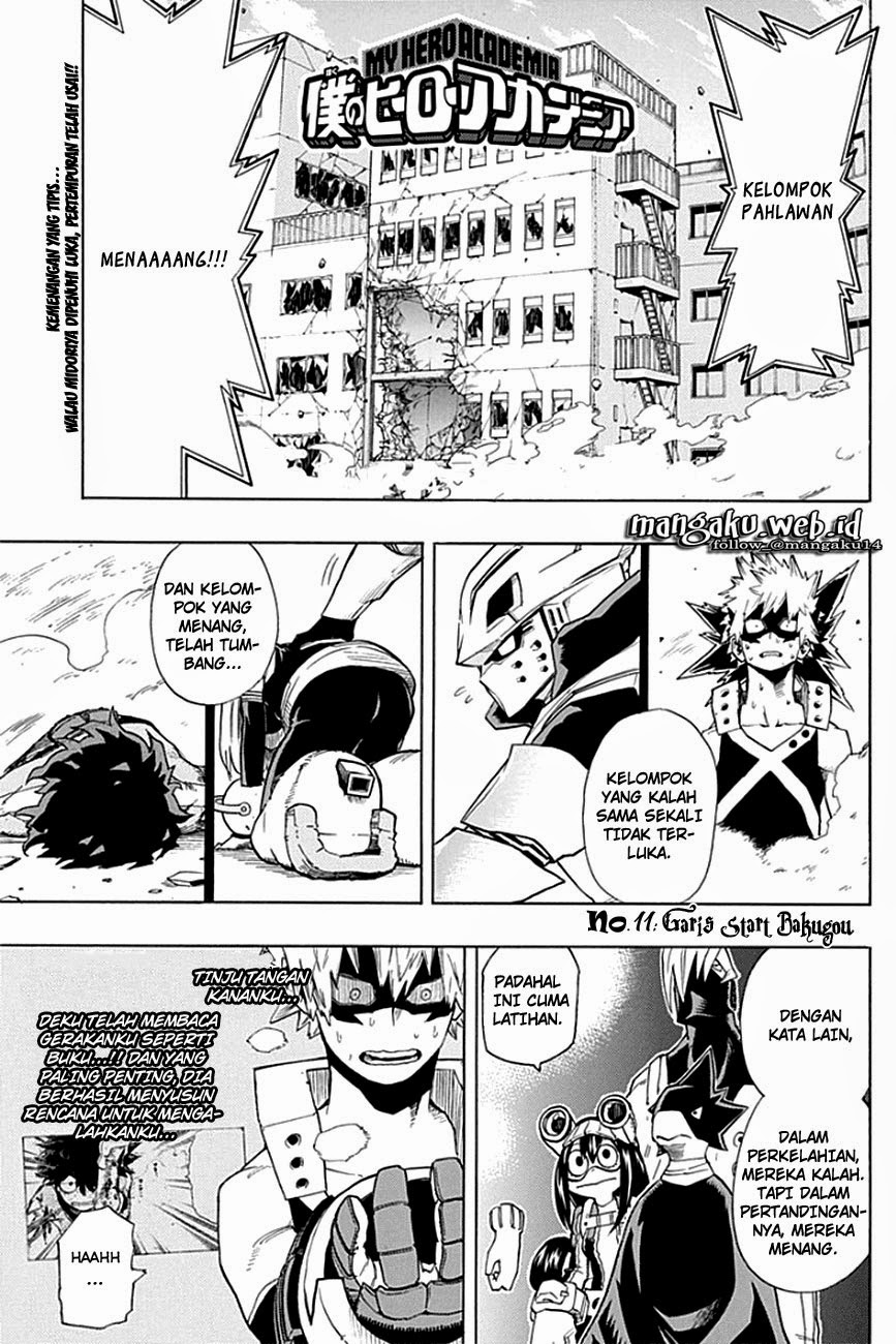 Boku no Hero Academia Chapter 11