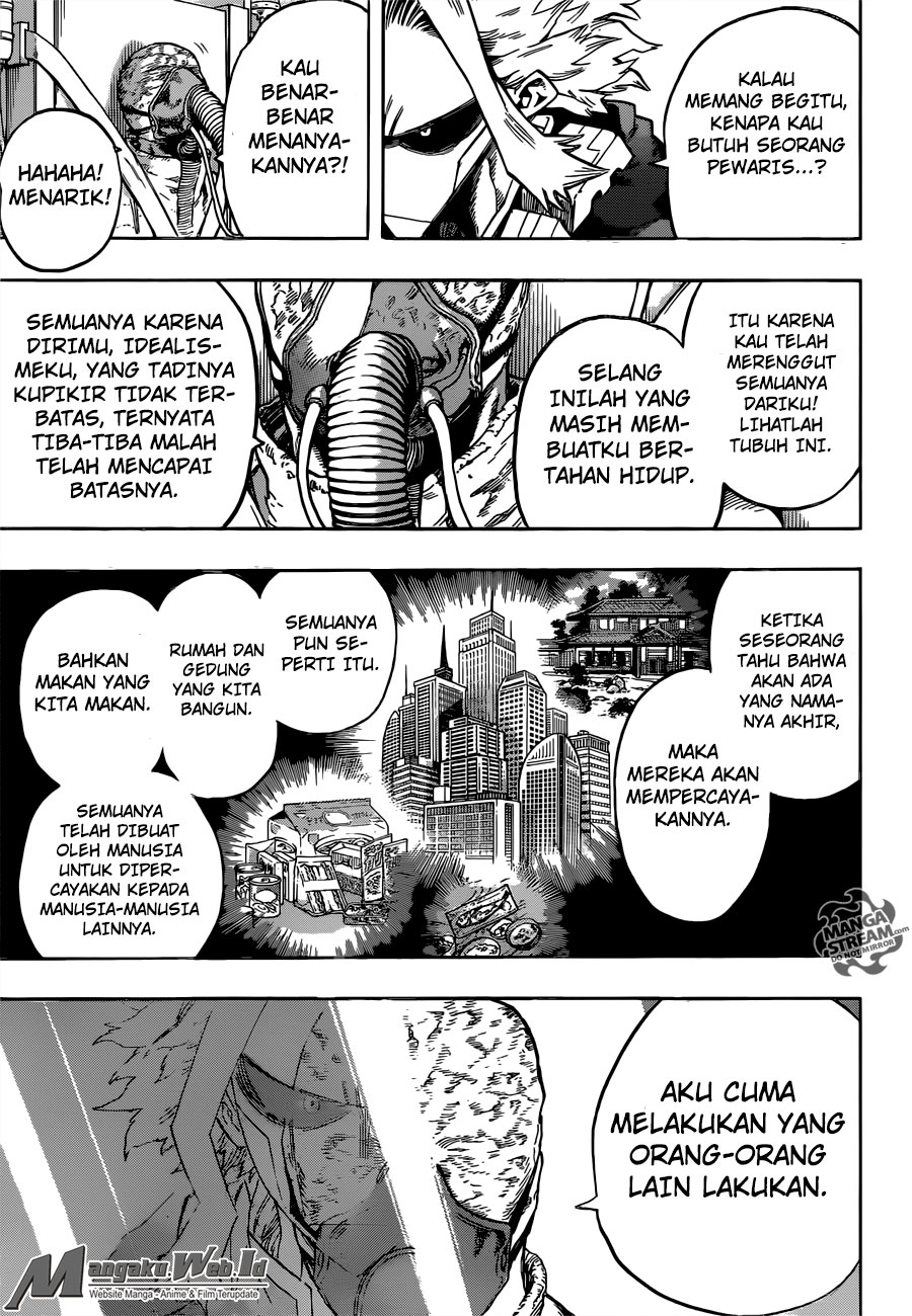 Boku no Hero Academia Chapter 116