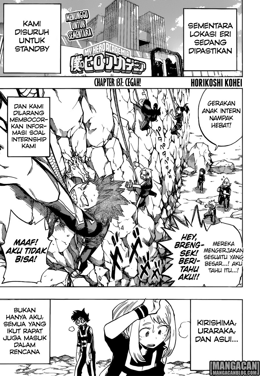 Boku no Hero Academia Chapter 137