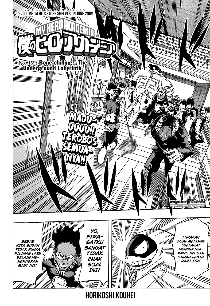 Boku no Hero Academia Chapter 139