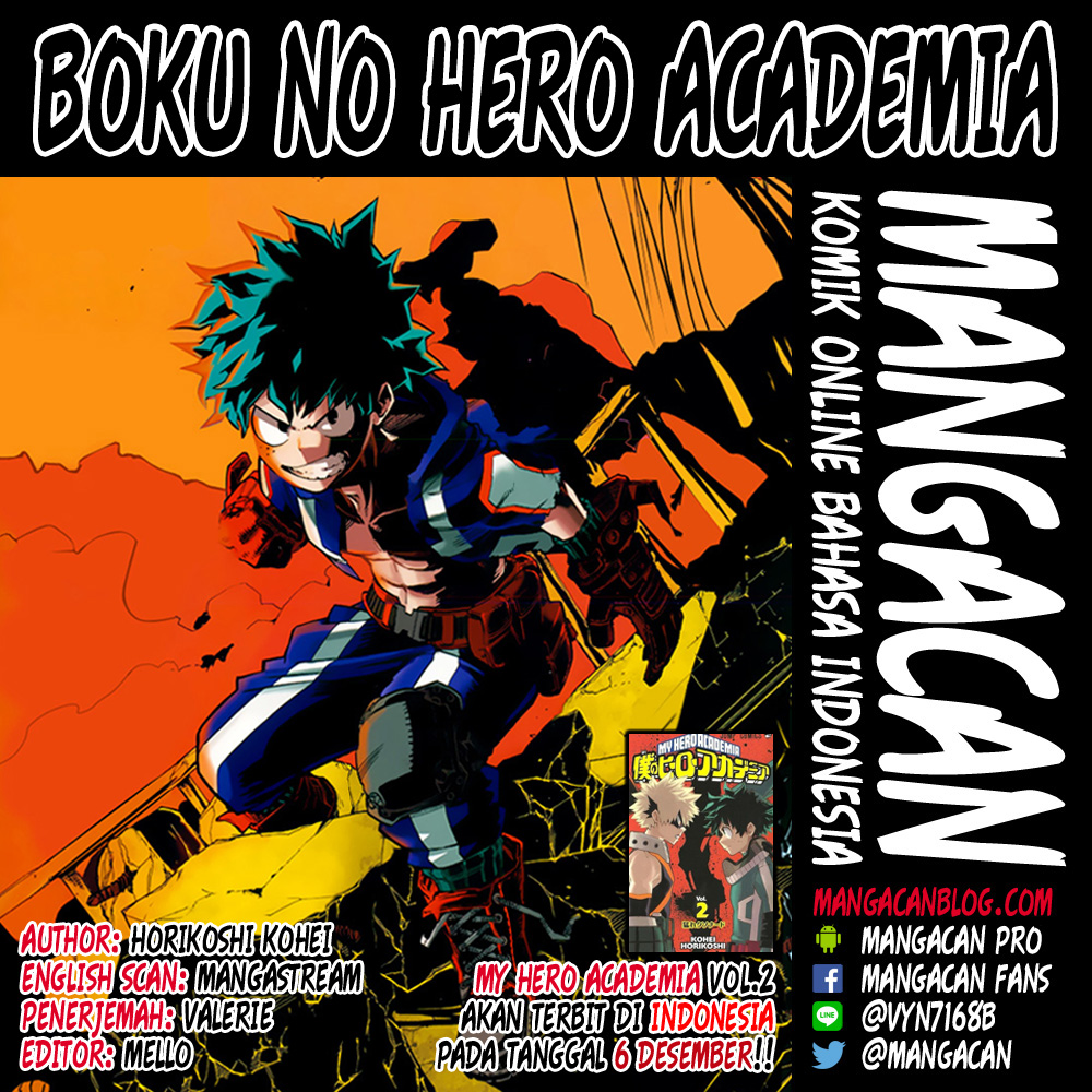 Boku no Hero Academia Chapter 161