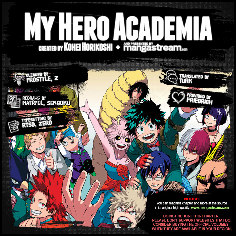 Boku no Hero Academia Chapter 201