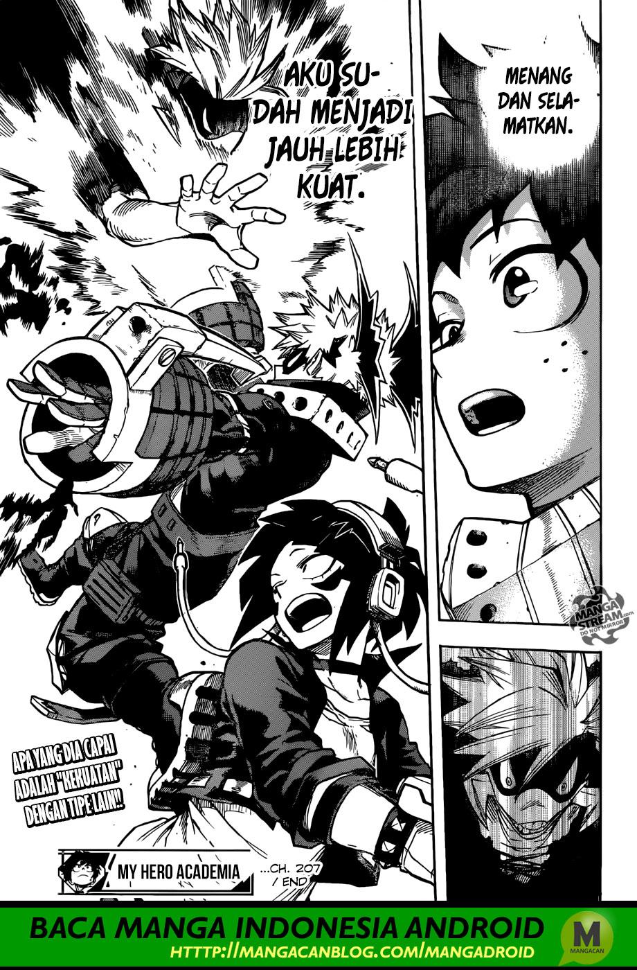 Boku no Hero Academia Chapter 207.0