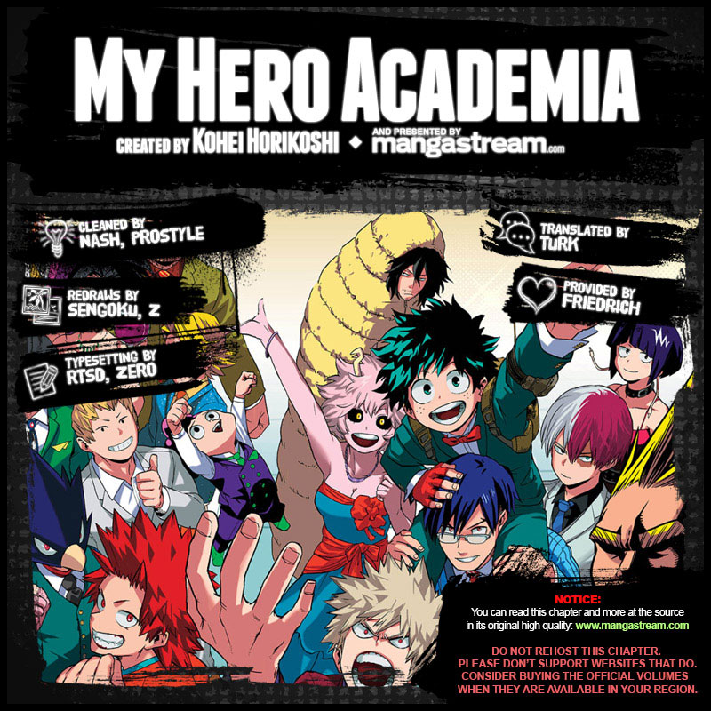 Boku no Hero Academia Chapter 211