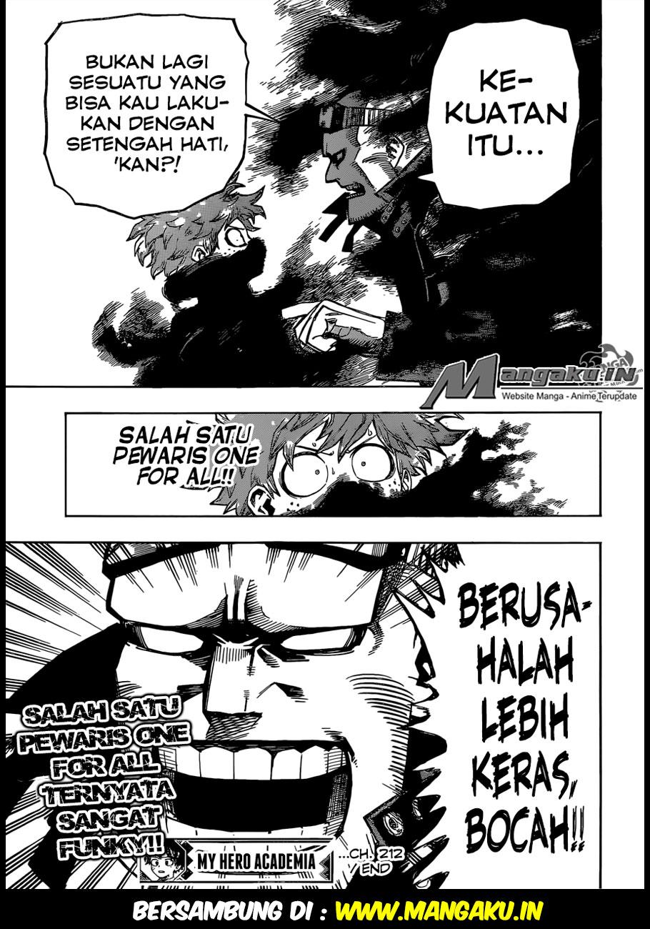 Boku no Hero Academia Chapter 212