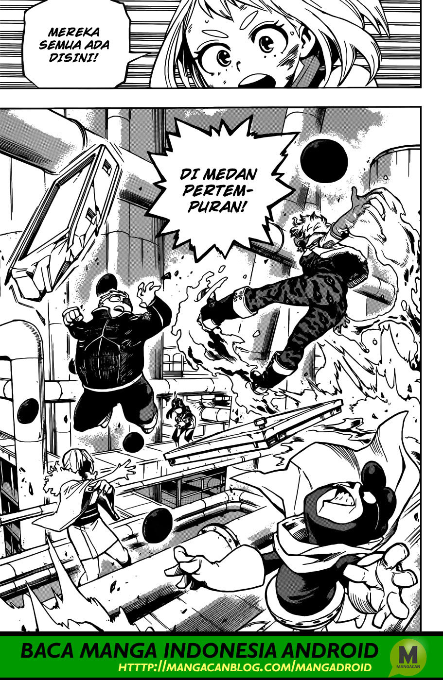 Boku no Hero Academia Chapter 213