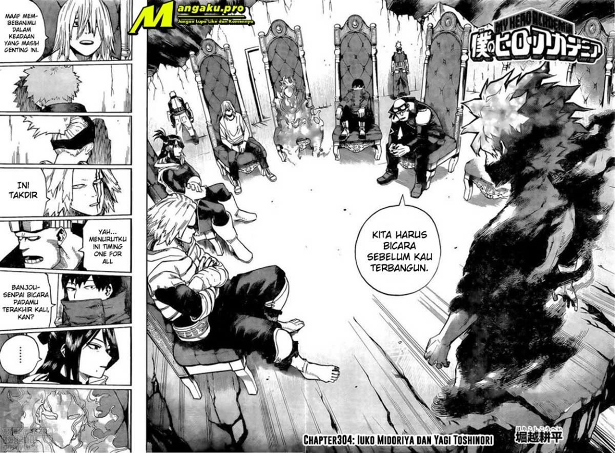 Boku no Hero Academia Chapter 304