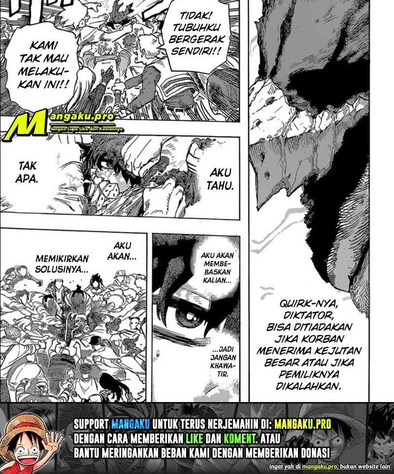 Boku no Hero Academia Chapter 318