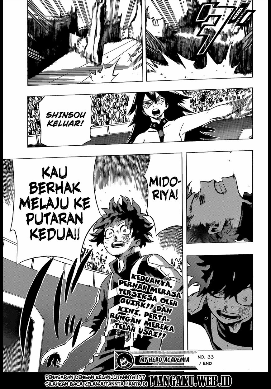 Boku no Hero Academia Chapter 33