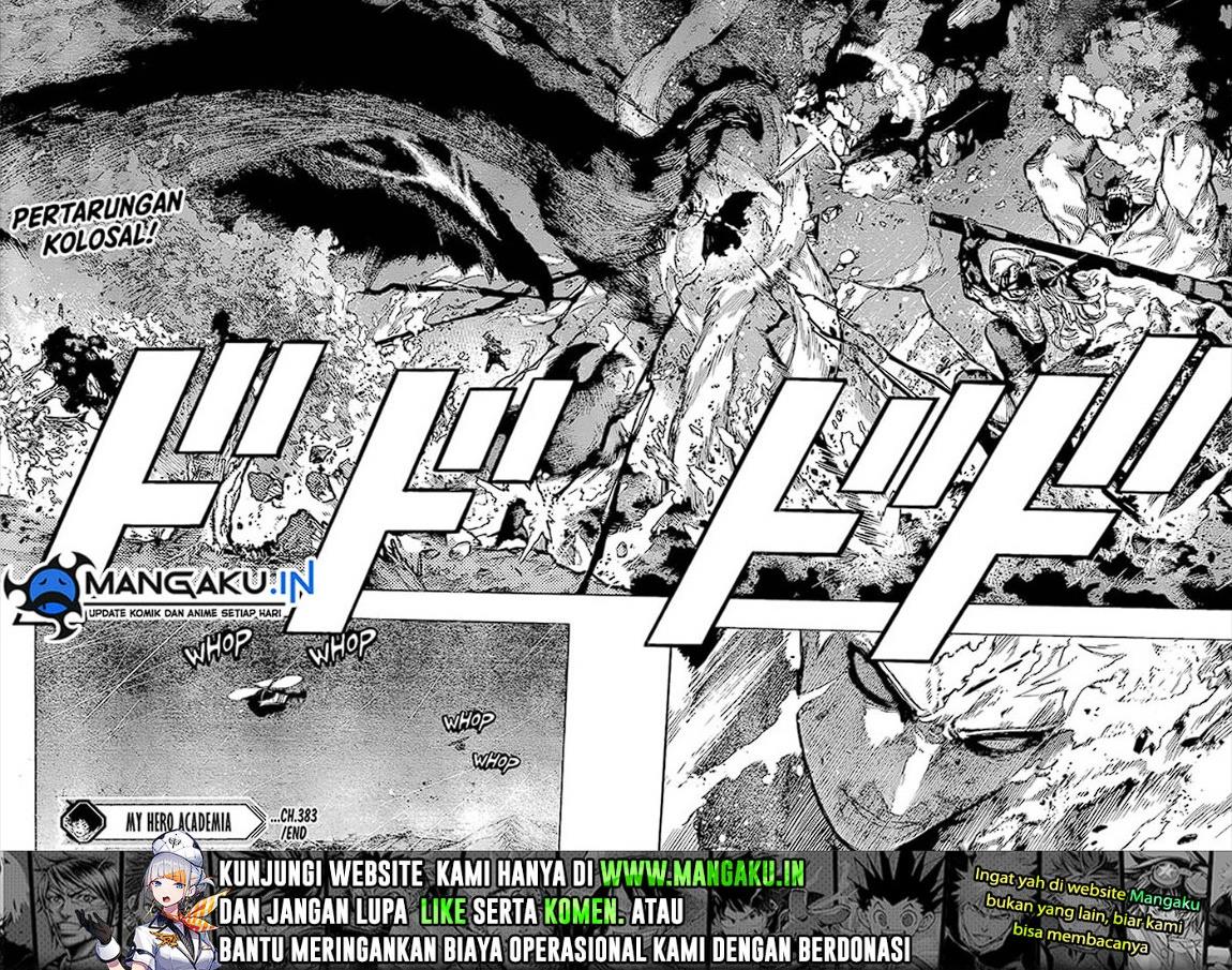 Boku no Hero Academia Chapter 383