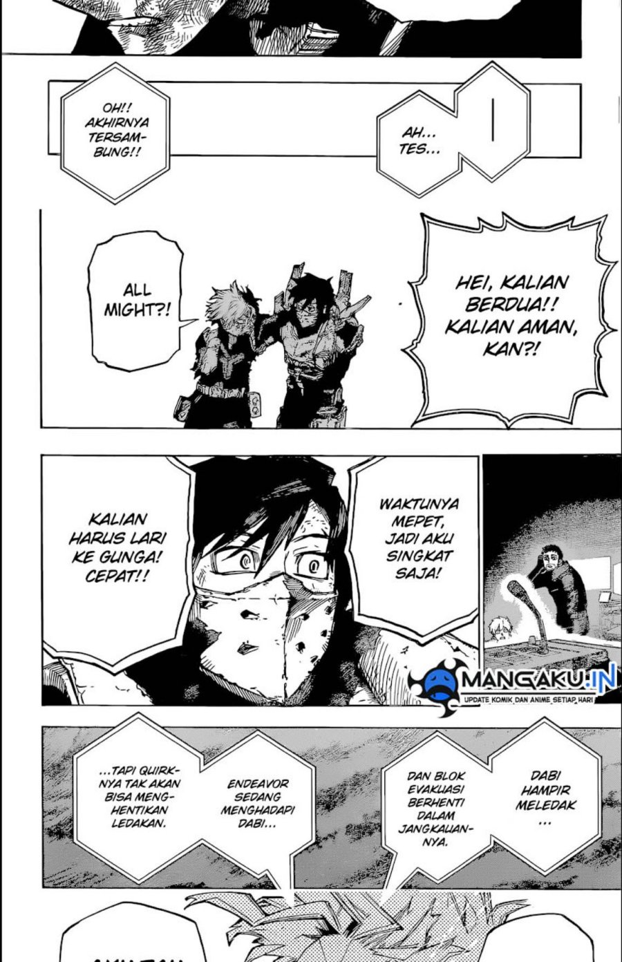 Boku no Hero Academia Chapter 386